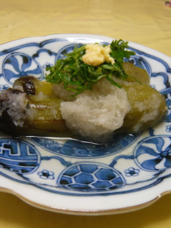夏は冷やして・丸ごと茄子のおろし煮-レシピのメイン写真