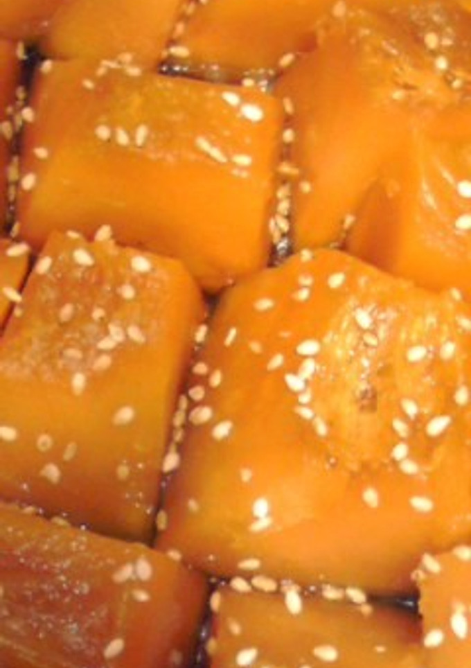 ★かぼちゃの煮物-レシピのメイン写真