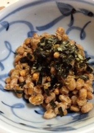 納豆×お茶漬け海苔-レシピのメイン写真