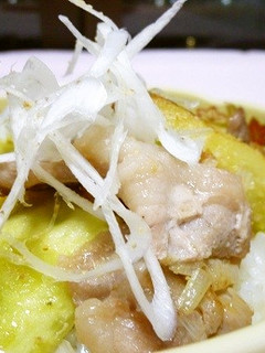 ナス塩ばら丼-レシピのメイン写真