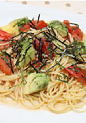 アボカドとトマトの冷製美肌パスタ♪-レシピのメイン写真