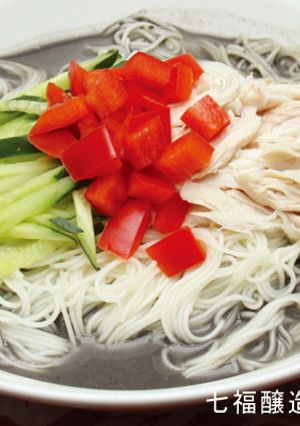 豆乳と黒ごまのそうめん-レシピのメイン写真