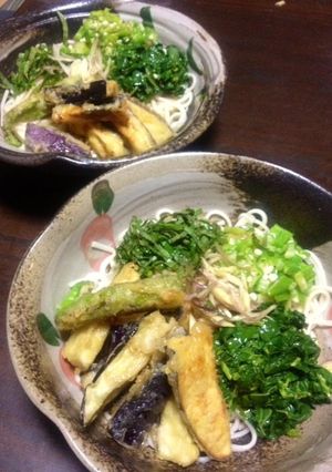 プレ農家めし◆ねばねば夏野菜のひやむぎ-レシピのメイン写真