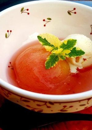 桃のとろとろコンポート-レシピのメイン写真