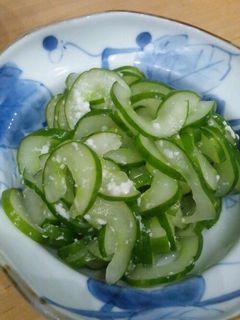 きゅうりの塩麹浅漬-レシピのメイン写真