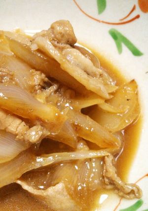 玉ねぎたくさん!豚肉炒め煮-レシピのメイン写真