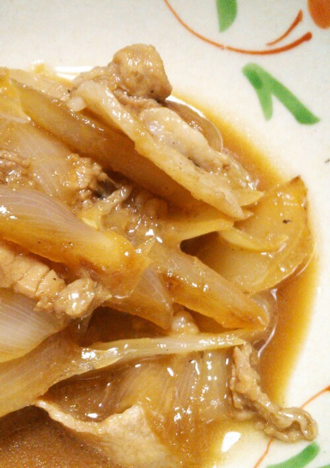 玉ねぎたくさん!豚肉炒め煮-レシピのメイン写真