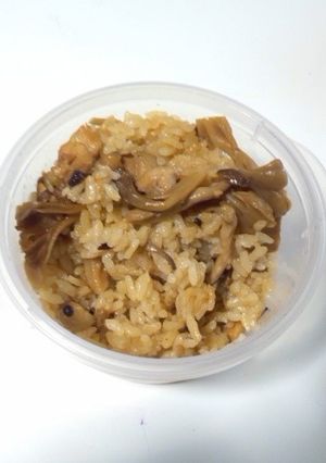 失敗なし☆鶏ときのこの炊き込み風ごはん-レシピのメイン写真