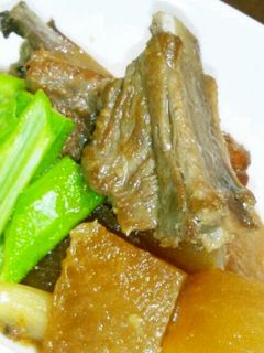 柔らか大根とスペアリブの煮物♪-レシピのメイン写真