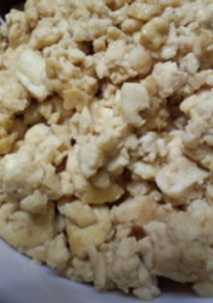 豆腐だけで！簡単そぼろもどき！-レシピのメイン写真
