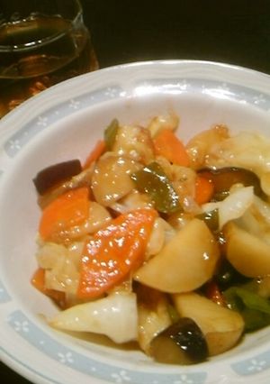 たっぷり夏野菜のあんかけ風♥-レシピのメイン写真