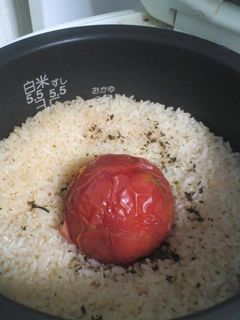 まるごとトマトご飯-レシピのメイン写真