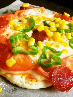 親子で作ろう!ホットプレートで簡単ピザ-レシピのメイン写真