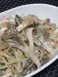 【簡単・時短】きのこ&もやし♪和え物-レシピのメイン写真