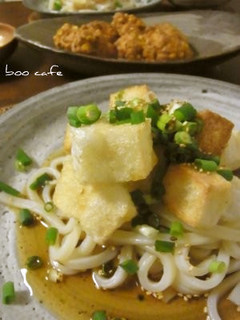 揚げ餅 ♡ 冷やしうどん-レシピのメイン写真