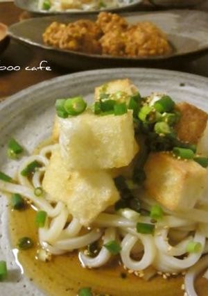 揚げ餅 ♡ 冷やしうどん-レシピのメイン写真