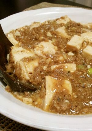 餃子の具が残ったら☆リメイク☆麻婆豆腐!-レシピのメイン写真
