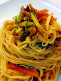 キムチそうめん-レシピのメイン写真