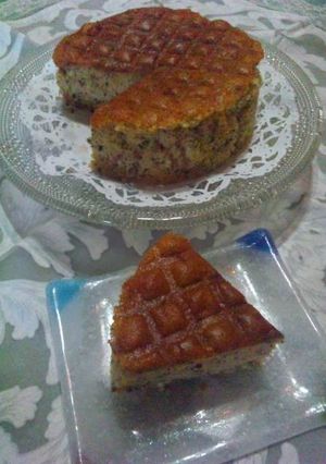 ☆トリプル胡麻と味噌のふわふわケーキ☆-レシピのメイン写真