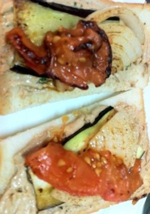 チーズレバーぺーストサンドイッチ-レシピのメイン写真