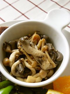 キノコの醤油麹和え-レシピのメイン写真