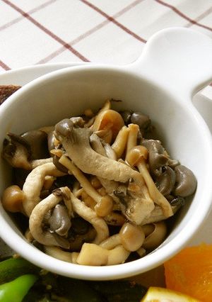 キノコの醤油麹和え-レシピのメイン写真