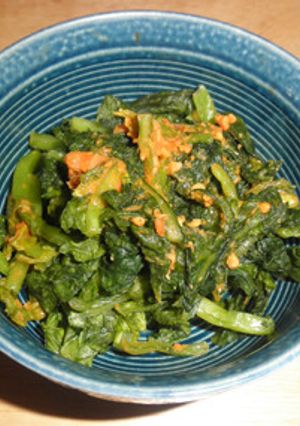 韓国味付け味噌で青菜の醤油漬け-レシピのメイン写真