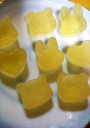 2つの材料で、できるママのゼリー☆-レシピのメイン写真