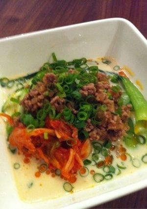 豆乳キムチそうめん♪-レシピのメイン写真