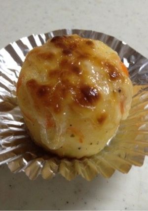 お弁当に！鮭とポテトのこんがりマヨ-レシピのメイン写真