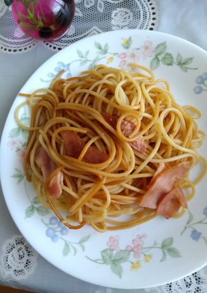 醤油パスタのレシピ-レシピのメイン写真