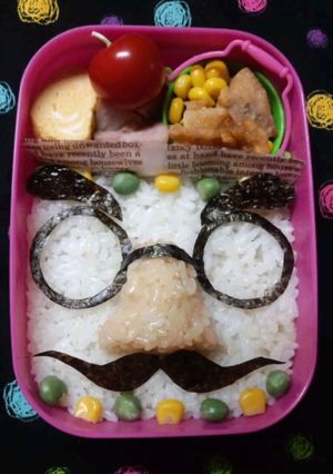 お弁当に☆鼻眼鏡-レシピのメイン写真