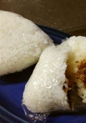 ゴーヤ佃煮マヨのおにぎり-レシピのメイン写真