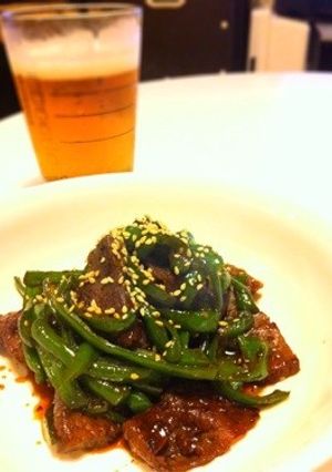 ピーマンと牛肉の甘辛炒め-レシピのメイン写真