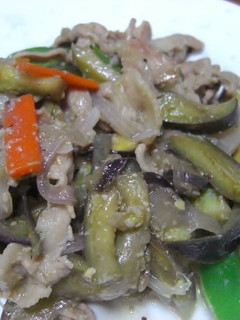 ナスと豚肉の味噌糀炒め-レシピのメイン写真