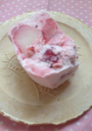 南部せんべいのアイスのせ-レシピのメイン写真