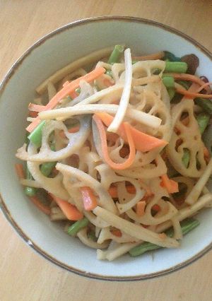 ４色きんぴら-レシピのメイン写真