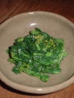 菜の花酢みそ和え-レシピのメイン写真