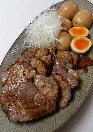 【圧力鍋で30分】簡単♪やわらか焼豚♪-レシピのメイン写真