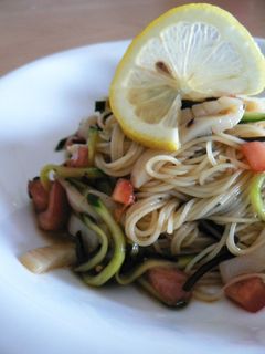 イカと塩昆布の冷たいパスタ-レシピのメイン写真