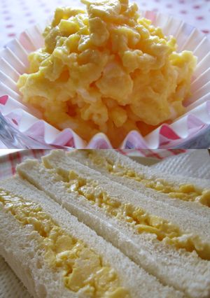 卵サンド 母が作ってくれたふわふわ炒り卵-レシピのメイン写真