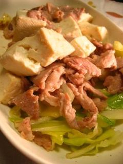 春キャベツと豆腐の炒め-レシピのメイン写真