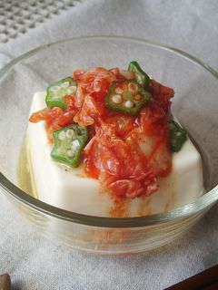 のせるだけ キムチ冷奴-レシピのメイン写真