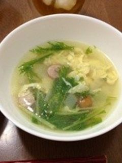 安い!簡単!ふんわり卵スープ♪-レシピのメイン写真