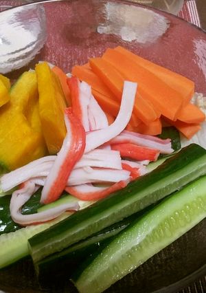 温野菜サラダ-レシピのメイン写真