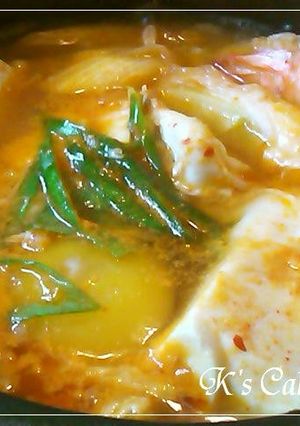 お家にある調味料で　スンドゥブ・チゲ-レシピのメイン写真