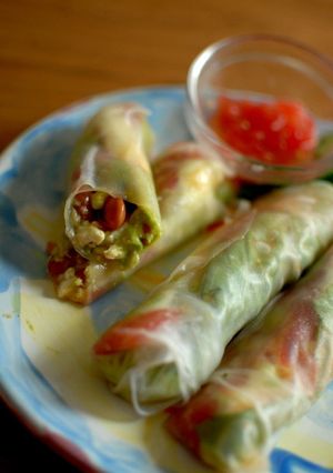 メキシカン生春巻き-レシピのメイン写真