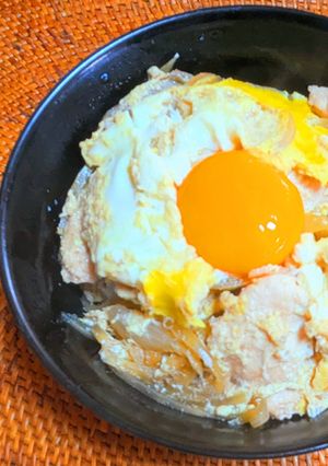 電子レンジで親子丼-レシピのメイン写真