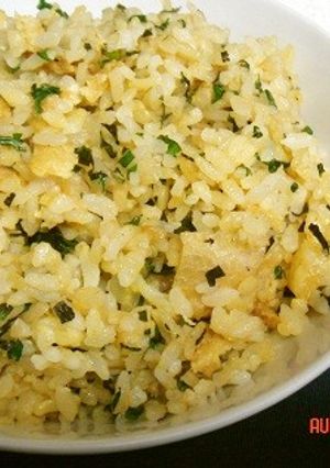 香り抜群！しそたっぷりチャーハン-レシピのメイン写真