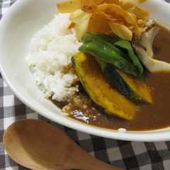 รูปของ パリパリ食感が楽しい♪トッピングカレー